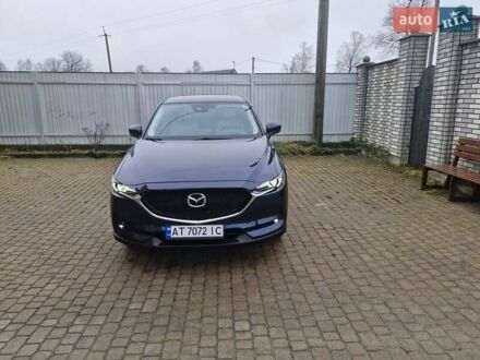 Синий Мазда СХ-5, объемом двигателя 2.49 л и пробегом 98 тыс. км за 18800 $, фото 1 на Automoto.ua