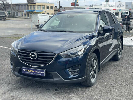 Синий Мазда СХ-5, объемом двигателя 2.19 л и пробегом 101 тыс. км за 20900 $, фото 1 на Automoto.ua