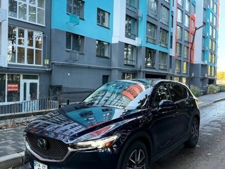 Синий Мазда СХ-5, объемом двигателя 2.5 л и пробегом 84 тыс. км за 19000 $, фото 1 на Automoto.ua