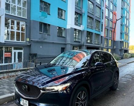 Синий Мазда СХ-5, объемом двигателя 2.5 л и пробегом 84 тыс. км за 19000 $, фото 1 на Automoto.ua