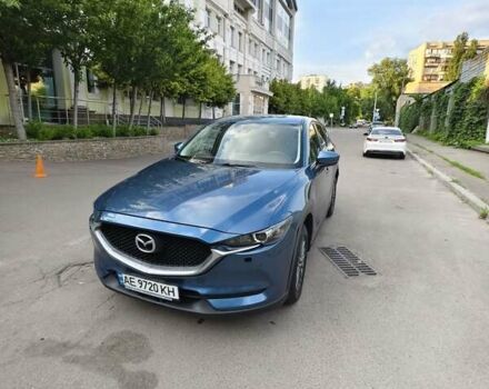 Синий Мазда СХ-5, объемом двигателя 2.49 л и пробегом 55 тыс. км за 16500 $, фото 1 на Automoto.ua