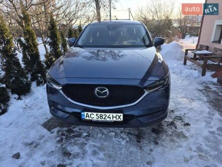 Синий Мазда СХ-5, объемом двигателя 2.49 л и пробегом 71 тыс. км за 18000 $, фото 1 на Automoto.ua