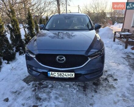 Синий Мазда СХ-5, объемом двигателя 2.49 л и пробегом 71 тыс. км за 18000 $, фото 1 на Automoto.ua