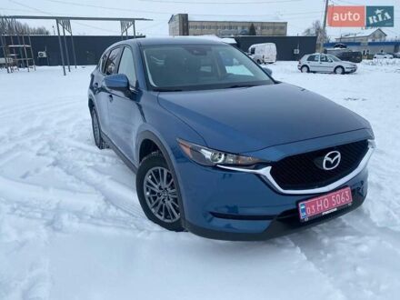 Синий Мазда СХ-5, объемом двигателя 2.49 л и пробегом 97 тыс. км за 17800 $, фото 1 на Automoto.ua