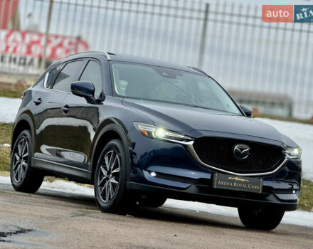 Синий Мазда СХ-5, объемом двигателя 2.5 л и пробегом 119 тыс. км за 20500 $, фото 1 на Automoto.ua