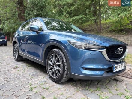 Синий Мазда СХ-5, объемом двигателя 2.19 л и пробегом 100 тыс. км за 21700 $, фото 1 на Automoto.ua