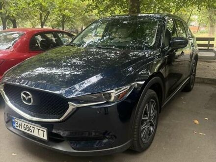 Синий Мазда СХ-5, объемом двигателя 2.49 л и пробегом 90 тыс. км за 21000 $, фото 1 на Automoto.ua