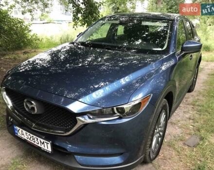 Синий Мазда СХ-5, объемом двигателя 2.49 л и пробегом 103 тыс. км за 19800 $, фото 1 на Automoto.ua