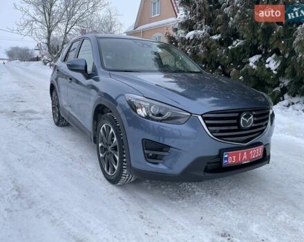 Синий Мазда СХ-5, объемом двигателя 2.2 л и пробегом 170 тыс. км за 16980 $, фото 1 на Automoto.ua