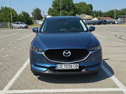 Синий Мазда СХ-5, объемом двигателя 2.49 л и пробегом 97 тыс. км за 15700 $, фото 1 на Automoto.ua