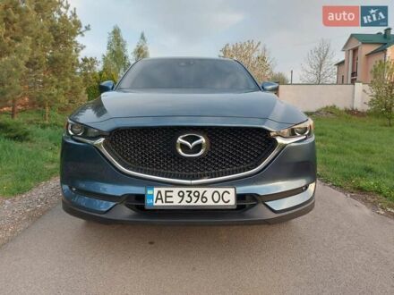 Синий Мазда СХ-5, объемом двигателя 2.49 л и пробегом 74 тыс. км за 17500 $, фото 1 на Automoto.ua