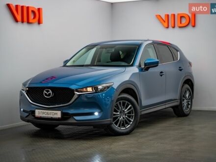 Синий Мазда СХ-5, объемом двигателя 2.2 л и пробегом 159 тыс. км за 19479 $, фото 1 на Automoto.ua