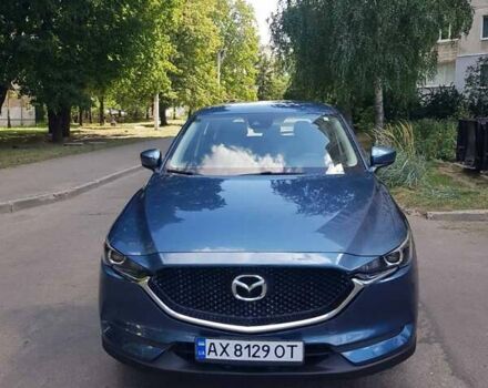 Синий Мазда СХ-5, объемом двигателя 2.49 л и пробегом 40 тыс. км за 19500 $, фото 1 на Automoto.ua