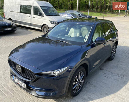 Синий Мазда СХ-5, объемом двигателя 2.5 л и пробегом 64 тыс. км за 23000 $, фото 1 на Automoto.ua