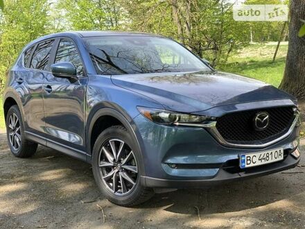Мазда СХ-5 2018 у Львові на Automoto.ua Синій Мазда СХ-5, об'ємом двигуна 2.5 л та пробігом 35 тис. км за 23000 $, фото 1 на Automoto.ua