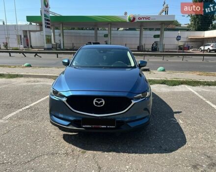 Синий Мазда СХ-5, объемом двигателя 2.49 л и пробегом 79 тыс. км за 16000 $, фото 1 на Automoto.ua
