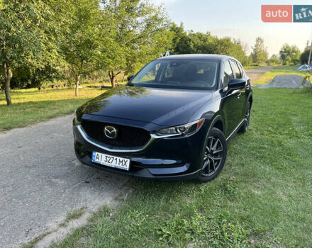 Синий Мазда СХ-5, объемом двигателя 2.5 л и пробегом 183 тыс. км за 16900 $, фото 1 на Automoto.ua