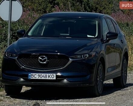 Синий Мазда СХ-5, объемом двигателя 2.49 л и пробегом 110 тыс. км за 20004 $, фото 1 на Automoto.ua