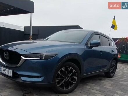 Синий Мазда СХ-5, объемом двигателя 2.49 л и пробегом 201 тыс. км за 18500 $, фото 1 на Automoto.ua