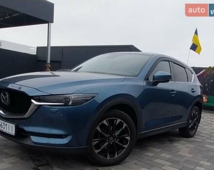 Синий Мазда СХ-5, объемом двигателя 2.49 л и пробегом 201 тыс. км за 18500 $, фото 1 на Automoto.ua