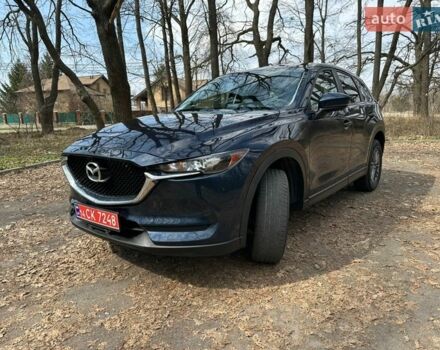 Синий Мазда СХ-5, объемом двигателя 2.49 л и пробегом 165 тыс. км за 16500 $, фото 1 на Automoto.ua