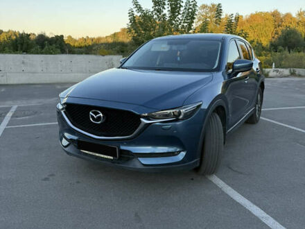 Синий Мазда СХ-5, объемом двигателя 2.49 л и пробегом 100 тыс. км за 24000 $, фото 1 на Automoto.ua