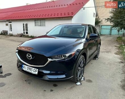 Синий Мазда СХ-5, объемом двигателя 2.49 л и пробегом 5 тыс. км за 19300 $, фото 1 на Automoto.ua
