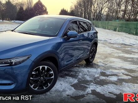 Синий Мазда СХ-5, объемом двигателя 2.5 л и пробегом 122 тыс. км за 18800 $, фото 1 на Automoto.ua