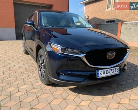 Синий Мазда СХ-5, объемом двигателя 2.49 л и пробегом 121 тыс. км за 18500 $, фото 1 на Automoto.ua