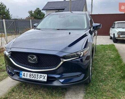 Синий Мазда СХ-5, объемом двигателя 2.49 л и пробегом 195 тыс. км за 23000 $, фото 1 на Automoto.ua