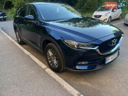 Синий Мазда СХ-5, объемом двигателя 2 л и пробегом 100 тыс. км за 22100 $, фото 1 на Automoto.ua
