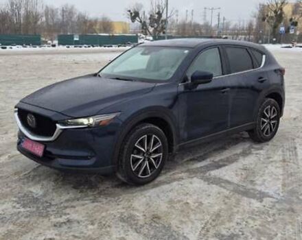 Синий Мазда СХ-5, объемом двигателя 2.5 л и пробегом 107 тыс. км за 17900 $, фото 1 на Automoto.ua