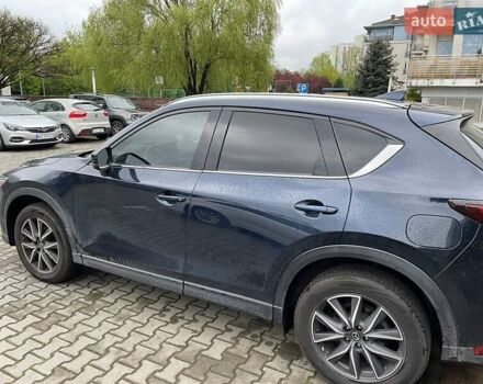 Синий Мазда СХ-5, объемом двигателя 2.49 л и пробегом 102 тыс. км за 18600 $, фото 1 на Automoto.ua
