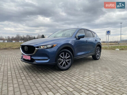 Синий Мазда СХ-5, объемом двигателя 2.49 л и пробегом 63 тыс. км за 17999 $, фото 1 на Automoto.ua