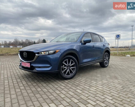Синий Мазда СХ-5, объемом двигателя 2.49 л и пробегом 63 тыс. км за 17999 $, фото 1 на Automoto.ua