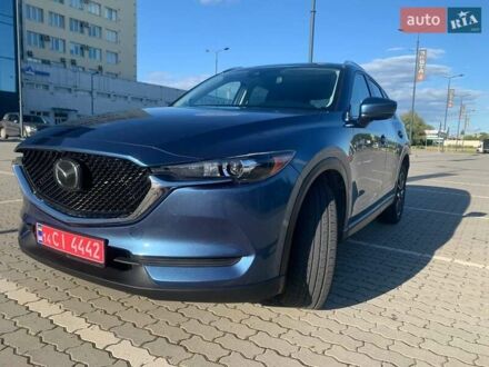Синий Мазда СХ-5, объемом двигателя 2.49 л и пробегом 129 тыс. км за 17300 $, фото 1 на Automoto.ua