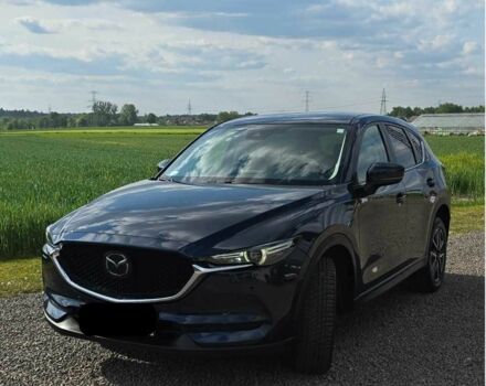 Синий Мазда СХ-5, объемом двигателя 2.5 л и пробегом 81 тыс. км за 14300 $, фото 1 на Automoto.ua