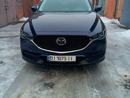 Синий Мазда СХ-5, объемом двигателя 2.5 л и пробегом 7800 тыс. км за 21000 $, фото 1 на Automoto.ua