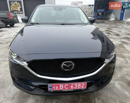 Синий Мазда СХ-5, объемом двигателя 2.5 л и пробегом 73 тыс. км за 19200 $, фото 1 на Automoto.ua