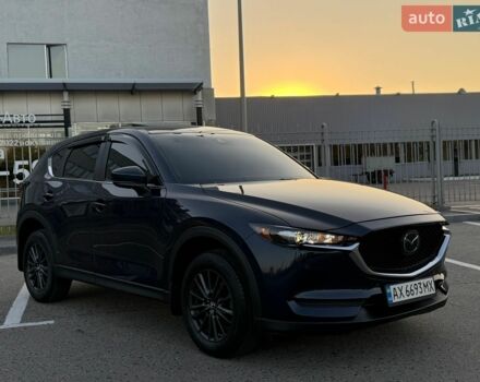 Синий Мазда СХ-5, объемом двигателя 2.49 л и пробегом 59 тыс. км за 15500 $, фото 1 на Automoto.ua