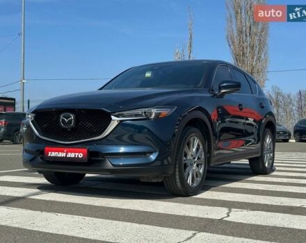 Синий Мазда СХ-5, объемом двигателя 2.5 л и пробегом 71 тыс. км за 23500 $, фото 1 на Automoto.ua