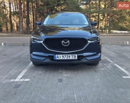 Синий Мазда СХ-5, объемом двигателя 2.49 л и пробегом 96 тыс. км за 22999 $, фото 1 на Automoto.ua