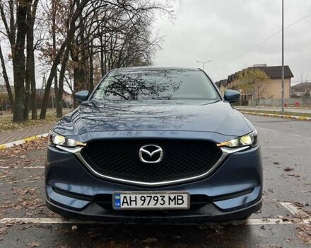 Синий Мазда СХ-5, объемом двигателя 2.49 л и пробегом 76 тыс. км за 18700 $, фото 1 на Automoto.ua