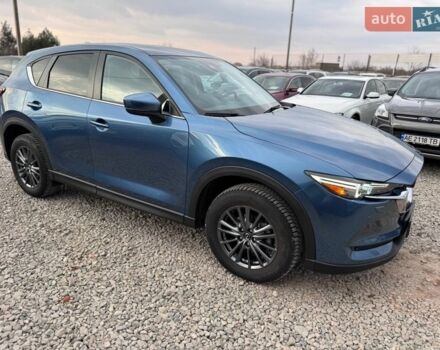 Синий Мазда СХ-5, объемом двигателя 2.5 л и пробегом 84 тыс. км за 18999 $, фото 1 на Automoto.ua