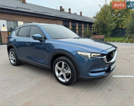 Синий Мазда СХ-5, объемом двигателя 2.5 л и пробегом 30 тыс. км за 21700 $, фото 1 на Automoto.ua