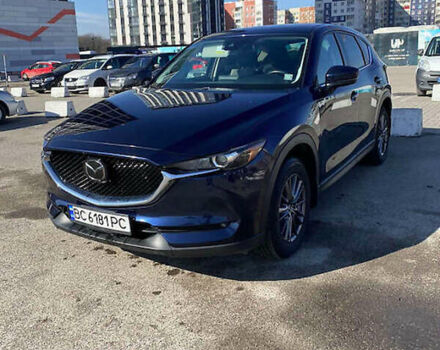 Синий Мазда СХ-5, объемом двигателя 2.49 л и пробегом 45 тыс. км за 23100 $, фото 1 на Automoto.ua