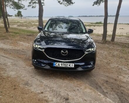 Синий Мазда СХ-5, объемом двигателя 2.5 л и пробегом 51 тыс. км за 24000 $, фото 1 на Automoto.ua