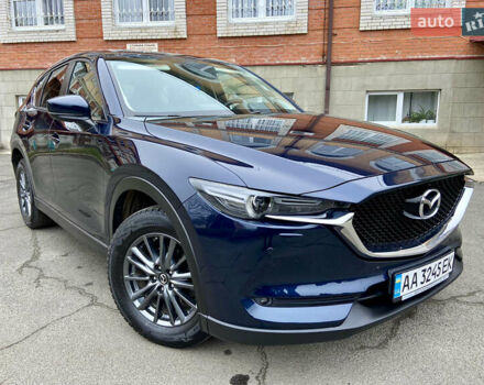 Синий Мазда СХ-5, объемом двигателя 2 л и пробегом 136 тыс. км за 19850 $, фото 1 на Automoto.ua