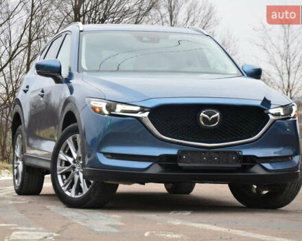 Синий Мазда СХ-5, объемом двигателя 2.5 л и пробегом 67 тыс. км за 17950 $, фото 1 на Automoto.ua
