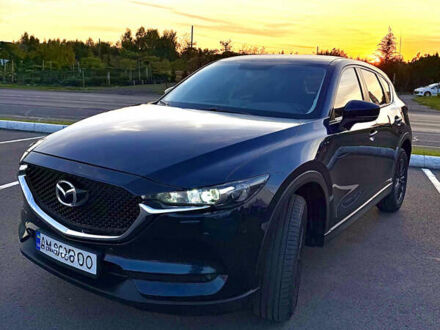 Синий Мазда СХ-5, объемом двигателя 2 л и пробегом 80 тыс. км за 22000 $, фото 1 на Automoto.ua